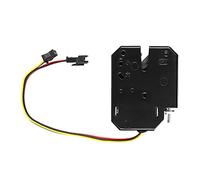 Bewinner Cerradura de Gabinete Inteligente Digital 24 V CC Fuerza de Resorte Ajustable Cerradura Electromagnética Eléctrica para Casilleros Archivadores Potencia de Retención 150 Kg Detección de