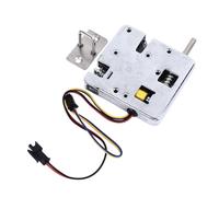 Bewinner Cerradura Electromagnética Cerradura de Puerta Solenoide de Gabinete de Expulsión Automática de 12 V de Pestillo Eléctrica Reforzada a Prueba de Golpes de Alta Resistencia para Casilleros