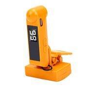 Bewinner Clicker Automático con Pantalla LED para Teléfono, 1-99 Clics | Batería de 150mAh, Conexión Física con Pinza, Silicona ABS, 76x38x50mm, Sin Bluetooth ni WiFi, Funcionamiento Silencioso