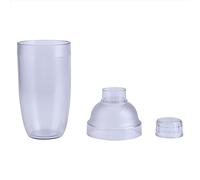 Bewinner Coctelera de Bar de 700 Cc, Coctelera Antifugas con Resina de PC Transparente, Mezclador de Bebidas y té con Leche para Uso Doméstico o en Bar, Fácil de Preparar Bebidas Sabrosas