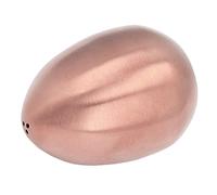 Bewinner Coctelera de Especias para Huevos de Acero Inoxidable Dorado, Pimentero y Salero con Forma de Huevo, 2,2 Pulgadas de Diámetro, 3,0 Pulgadas de Alto, Lindo Tarro de Condimentos para Barbacoa