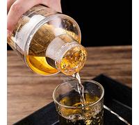 Bewinner Coctelera de Plástico para PC con Báscula, Mezclador de Bebidas para Barman, Juego de Coctelera de 25cm con Colador de Hielo para Mezclar Cócteles