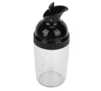 Bewinner Coctelera para Aderezos para Ensaladas de 200 Ml, sin BPA, Recipiente para de PP a Prueba de Fugas con Tapa de Palanca con una Sola Mano para Aderezos, Adobos y Condimentos Caseros