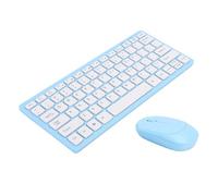 Bewinner Combinación de Teclado y Mouse 2.4G |Diseño de 78 Teclas a Prueba de Salpicaduras, Alcance de 10 M con Receptor USB, Inclinación Ergonómica para PC/portátil