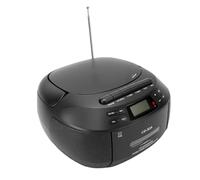 Bewinner Combo de Reproductor de CD y Casete, Reproductor de Casete de CD Portátil con Bluetooth 5.1, Reproducción USB, Radio Am FM, Pantalla LCD, Control Remoto para Uso en el Hogar, (Enchufe de la