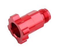 Bewinner Conector de Copa de Pulverización de Acero Inoxidable de 1,5 Mm, Juntas de Maceta, Conector de Maceta Desechable, Adaptador de Aerógrafo, Rosca Externa, Actualización y Reemplazo de Piezas