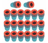 Bewinner Conectores de Tubería de 16 Mm con Rosca Hembra G1/2, Adaptador | Conector de tuercas bloqueadas con púas de PE, sellado a prueba de fugas, para manguera de jardín, riego de invernaderos