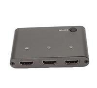 Bewinner Conmutador HDMI 3 en 1 de Salida, Divisor de Conmutador HDMI 4K UHD, Concentrador de Caja de Conmutador HDMI de Transmisión de 3 Gbps para PS5 PS4 Xbox DVD Player Stick TV PC