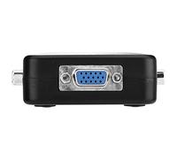 Bewinner Conmutador KVM USB de 2 Puertos, Caja de Conmutador Manual VGA con Puertos Compartidos para 2 Computadoras, Adaptador para Compartir Vídeo Plug & Play 1920x1440 (4 bocados)