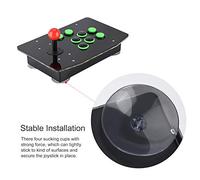 Bewinner Consola de Juegos de Lucha USB, Mando sin Retardo para PC, Juegos de Ordenador, 2 Jugadores, 8 Botones Redondos, Plug and Play