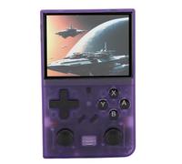 Bewinner Consola de Juegos Retro Portátil, Pantalla IPS de 3,5", Joysticks 3D Duales, Tarjeta de 64 GB, Batería de 3000 MAh, de Código Abierto, Reproductor de Videojuegos Portátil para Niños y