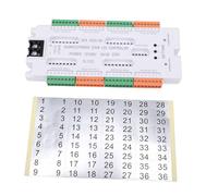 Bewinner Controlador de Luz de Escalera de 32 Canales, Controlador LED Automático con Sensor de Movimiento para de Iluminación de Escalones con Modos Ajustables y Protección contra Cortocircuitos