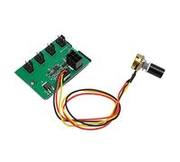 Bewinner Controlador de Velocidad de Ventilador de PC DC 12 V PWM, Concentrador de Ventilador de Chasis de 4 Vías con Cable de 11,8 Pulgadas, Fácil Instalación para Ventiladores de Caja de