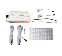 Bewinner Controlador Luz Escalera con Sensor Movimiento LED 32 Canales, Automático y Ajustable para Paso Iluminación