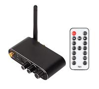 Bewinner Convertidor de Audio Digital a Analógico, 2 Dispositivos Que Conectan el Convertidor DAC Bluetooth Admite el Cambio de Música de Control de Volumen para /PS4/DVD/TV/cine en Casa