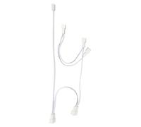 Bewinner Convertidor de Cable de Extensión de Alimentación para Ventilador de Computadora, Cable de Extensión de Ventilador de Chasis de 1 a 5, Cable de Alimentación de Extensión Flexible