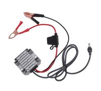 Bewinner Convertidor de Energía Satelital 12V 24V a 30V 3.5A Cable de Alimentación Convertidor Elevador Portátil con Clip de Cocodrilo para Mini Enrutador Cable de Alimentación de Refuerzo CC de