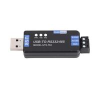 Bewinner Convertidor Industrial USB a RS485 RS232, Mitad Dúplex Bidireccional, Ch343g Chip con Trueno/ESD/protección contra Sobrecorriente, Compacto con Indicadores LED LED