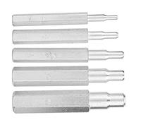 Bewinner CT-193 Juego de Herramientas de Perforación para Estampación de Tubos de Cobre, 5 Piezas 1/4" 5/16" 3/8" 1/2" /8" Kit de Expansión de Tubos de Refrigeración HVAC, Acero de Alta Dureza,