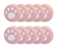Bewinner Cubierta de Agarre para Pulgar con Forma de Pata de Gato, Tapa de Silicona Universal para/Lite, Pata Blanca sobre Azul, Protector Antideslizante Suave para/Lite (fundación Garra Blanca)