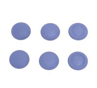 Bewinner Cubierta de Botón de Joystick 3D para Controlador, 6 en 1, Ajustable, Tapas Antideslizantes para Agarre de Pulgar, Color Naranja (Blue)