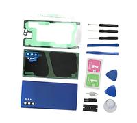 Bewinner Cubierta de Vidrio Trasero para Note 10 Plus, Reemplazo de Vidrio de Pantalla Exterior Frontal Kit de Ajuste Adhesivo y Herramientas de Reparación (Blue)