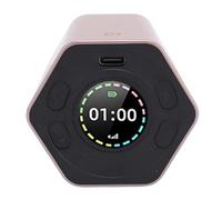 Bewinner Cubo Temporizador con Tapa Magnética, Volumen Recargable y Ajustable, Temporizador de Cuenta Atrás/Cuenta Atrás de 6 Modos para Cocinar, Hacer Ejercicio, Estudiar, Pizarra Blanca, Nevera