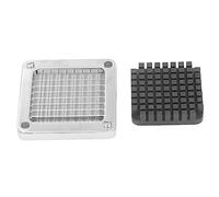 Bewinner Cuchilla Comercial para Cortar Patatas Fritas de Acero Inoxidable de 9 Mm, Cuchilla Manual para Máquina Cortadora de Patatas, Zanahorias, Pepinos, Berenjenas, de Repuesto Resistente para