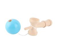 Bewinner Cuerda de Juguete Kendama de Madera de Primera Calidad Incluida Mejora la Coordinación Mano-Ojo Opción de Regalo Ideal para Amigos Madera de Haya (Green)