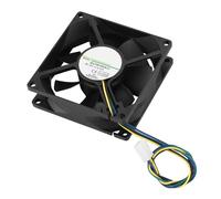 Bewinner DC12V 0.41A 8CM 4Pin PWM Control de Temperatura Enfriador de Ventilador de Enfriamiento del Chasis, 80 Mm 4000 RPM 38.55 CFM Cojinete Hidráulico, Disipación de Calor Silenciosa de Alto