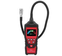 Bewinner Detector de Gas Portátil, Detector de Fugas de Gas Natural con Sonda Flexible de 40 Cm, Pantalla LED, Alarma de Sonido Visual, Reinicio Automático, Probador de Seguridad para el Hogar para