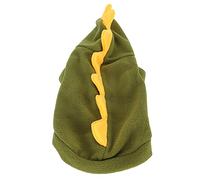 Bewinner Disfraz de Dinosaurio para, Sudadera con Capucha Acogedora, Ropa Atractiva para Mascotas para Clima Frío, Ropa de Algodón para Mascotas (L)