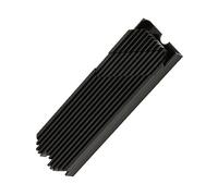 Bewinner Disipador de Calor SSD M.2 2280, Disipador de Calor PS5 M.2 Enfriador SSD, Disipador de Calor SSD M.2 PCIE NVMe para 980 970 EVO Plus SN850 SN750 SN570 Firecuda 530, Negro (Negro)