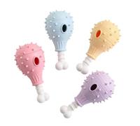 Bewinner Dispensador de Golosinas para Perros, Juguete con Forma de Pata de Pollo, Dientes Interactivos, Dispensador de Comida Lenta, Juguete Rompecabezas para Cachorros, Perros Pequeños y Medianos,