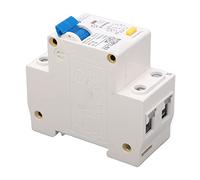 Bewinner Disyuntor en Miniatura 1P Interruptor de Protección contra Fugas Tipo A de 20 A, Montaje en Riel DIN de 230 V CA, Protección contra Sobrecargas y Cortocircuitos, Capacidad de Ruptura 6 KA