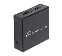 Bewinner Divisor HDMI 1 en 2 Salidas, Extensor HDMI 3840x2160 30FPS, Conmutador HDMI para Monitor Dual, Adaptador Divisor HDMI para Monitores, Televisores LCD, Computadoras(4K)