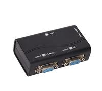 Bewinner Divisor VGa 1 en 2 Salidas Duplicador VGa Alimentado por USB 250MHz 1920x1440 1080P Divisor de Vídeo para Duplicación de Pantalla
