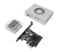 Bewinner DMA Fuser Complete Kit, Adaptador de Combinador de Sintetizador HDMI, Procesador de Video sin Pérdidas de 4K 60Hz, Procesador de Video de Aleación de Aluminio para Consolas de
