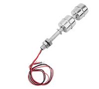Bewinner Doble Flotador de Interruptor de Nivel de Agua Sensor 250mm | Acero inoxidable 304, contactos de lengüeta doble, controlador de nivel de líquido, control de sumidero de piscina de