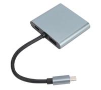 Bewinner Eje del USB C, Exhibición Dual de 4K 30Hz, Paladio de 100W, USB | Aleación de Aluminio, 4K único 60 Hz, Carga de Computadora Portátil de Aproximadamente 65 W, Modo DP Alt 1.2 y 1.4, Plug