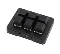 Bewinner El Mini Teclado Programable del Juego ató con Alambre El Telclado Numérico Mecánico de la PC de USB para, ABS