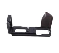 Bewinner Empuñadura de Cámara Soporte en L Placa de Liberación Rápida Apto para Pen-F de Madera Negra de Aleación de Aluminio Montaje Seguro con Orificios para Tornillos de 1/4 de Pulgada para