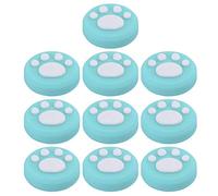 Bewinner Empuñaduras para Pulgar con Forma de Pata de Gato para y Lite, Paquete de 10 Tapas de Silicona para Joystick con Diseño Antideslizante, Resistentes Al Desgaste, Fáciles de Limpiar (Garras