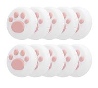 Bewinner Empuñaduras para Pulgar con Forma de Pata de Gato para y Lite, Paquete de 10 Tapas de Silicona para Joystick con Diseño Antideslizante, Resistentes Al Desgaste, Fáciles de Limpiar (Fondo
