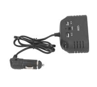 Bewinner Encendedor de Cigarrillos para Automóvil, 3 Enchufes, 12 V, 24 V, Adaptador de Corriente de 120 W con Puertos USB Tipo C, Carga Rápida, Protección contra Sobrecargas y Cortocircuitos,