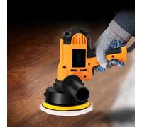 Bewinner Enceradora Pulidora Eléctrica para Autos, Máquina Pulidora de Pisos de Velocidad Variable de 3700 RPM para Azulejos y Mármol - de Doble Agarre, Bajo Ruido, Almohadilla de 125 Mm
