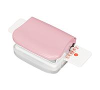 Bewinner Encuadernadora Manual Perforadora de 6 Agujeros, Máquina de Encuadernación de Libros con Cincha Multiusos para A4 B5 A5, Mini Perforadora Manual Portátil con Regla, para Uso en Casa,