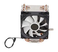 Bewinner Enfriador de CPU con Luces RGB, 6 Tubos de Calor, Ventilador Doble de 90 Mm, Flujo de Aire de 38 CFM, Silencio de 20 DB, para Enchufes LGA 775/1155/1156/1366/2011 y AM2/AM3 (#1)