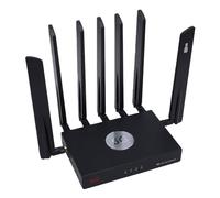 Bewinner Enrutador 5G WiFi 6 AX3000 |Módem Celular Dual SIM con Chip IPQ5018, 3,4 Gbps 5G y Cobertura de Malla de hasta 2000 Pies Cuadrados, Puertos WAN/LAN 2, para el Hogar/la Oficina (Enchufe de