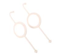 Bewinner Entrenador de Ayuda para Apuntar de Billar de 2 Piezas, Entrenador de ángulo de Bola de Billar de Plástico para Bolas de 2,25 Pulgadas, Herramienta de Práctica de Bola de Taco para